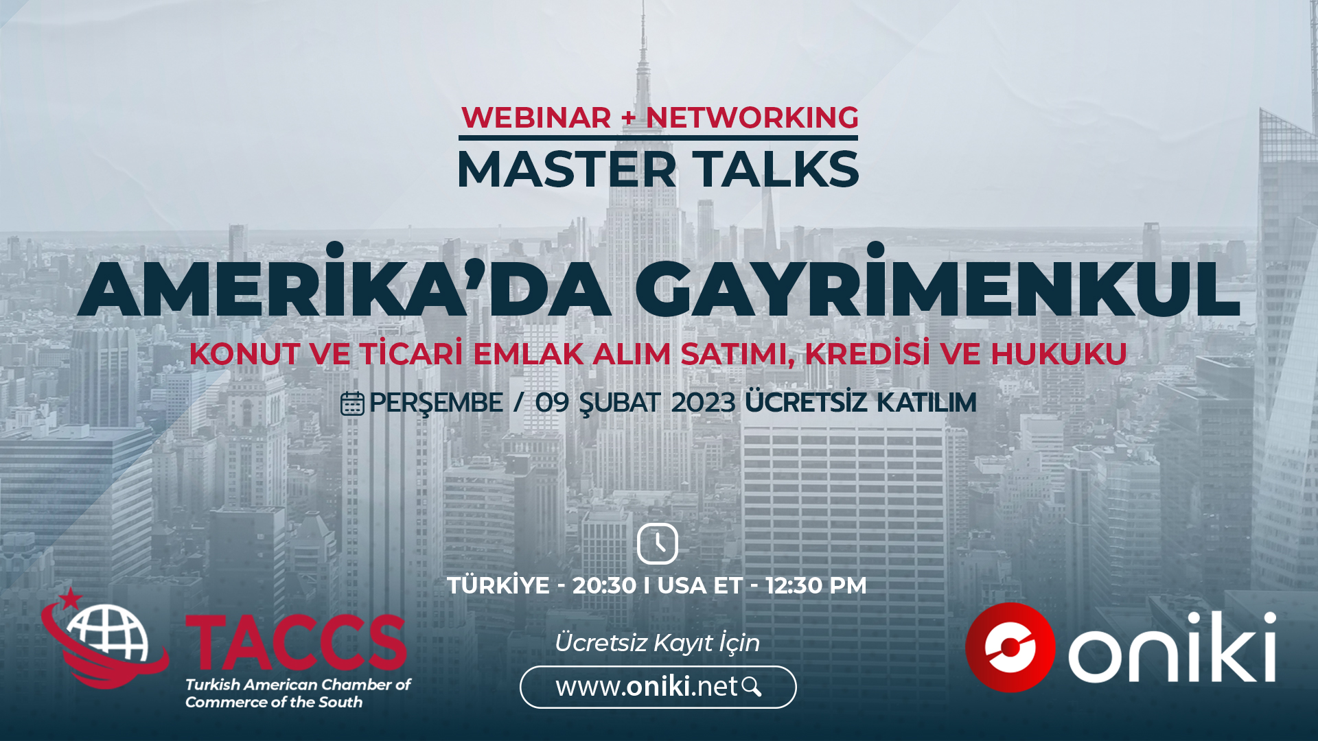 ABD’de Gayrimenkul 8 Haziran 2023 - Oniki