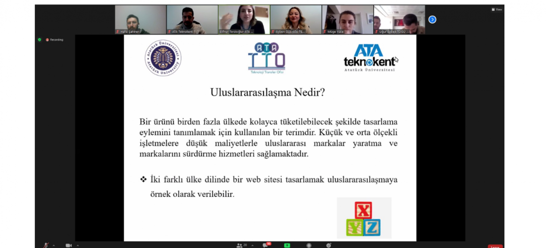 AB Projeleri Ve Uluslararasılaşmaya Yönelik Bilgilendirme Eğitimi