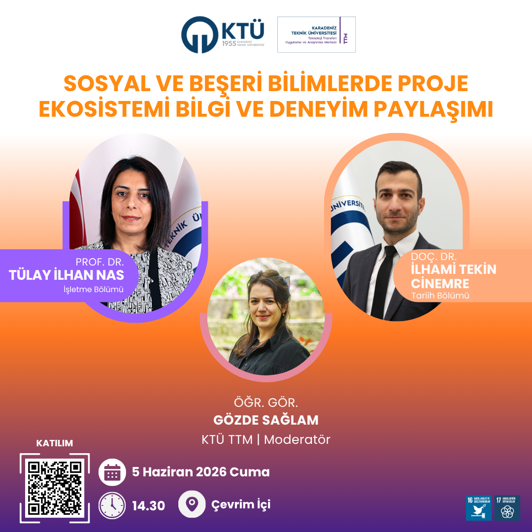 Sosyal ve Beşeri Bilimlerde Proje Ekosistemi Bilgi ve Deneyim Paylaşımı