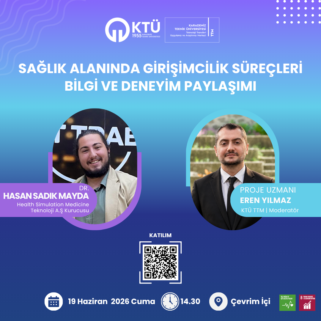 Sağlık Alanında Girişimcilik Süreçleri Bilgi ve Deneyim Paylaşımı