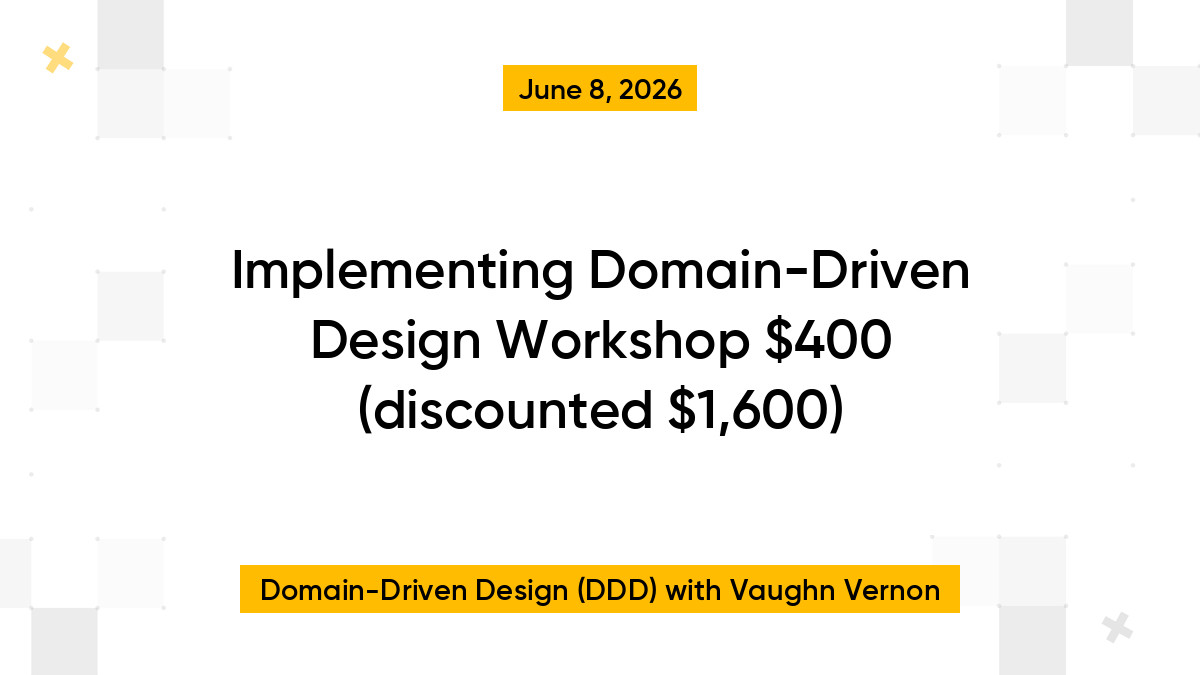 Implementing Domain-Driven Design Workshop