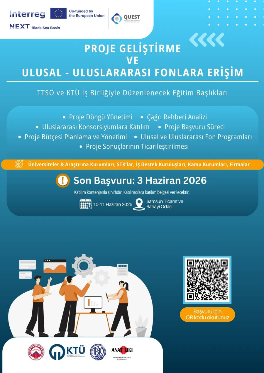Proje Geliştirme ve Ulusal/Uluslararası Fonlara Erişim - Samsun Etkinliği