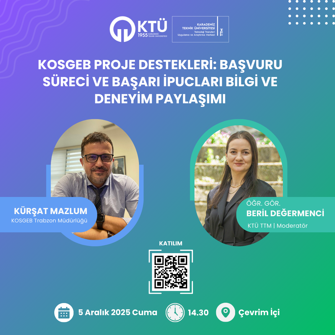 KOSGEB Proje Destekleri: Başvuru Süreci ve Başarı İpuçları Bilgi ve Deneyim Paylaşımı