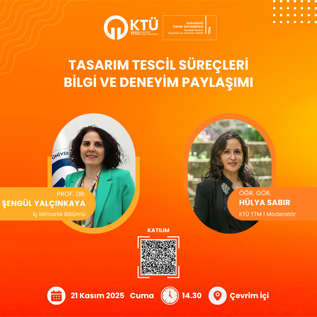 Tasarım Tescil Süreçleri Bilgi ve Deneyim Paylaşım Etkinliği